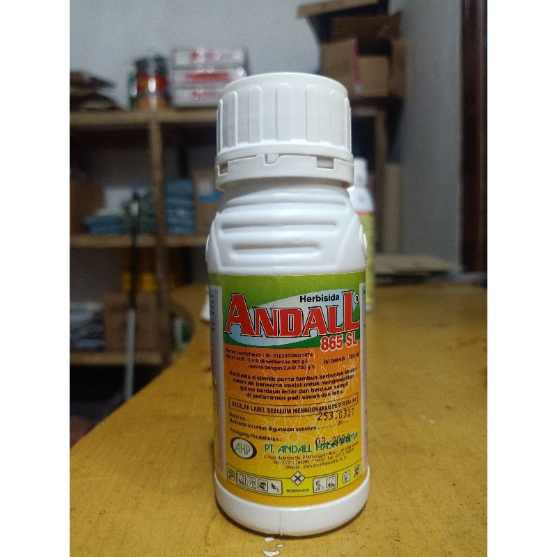 Jual Herbisida Andall 865 SL 200 ml - Racun Rumput Selektif Gulma Daun ...