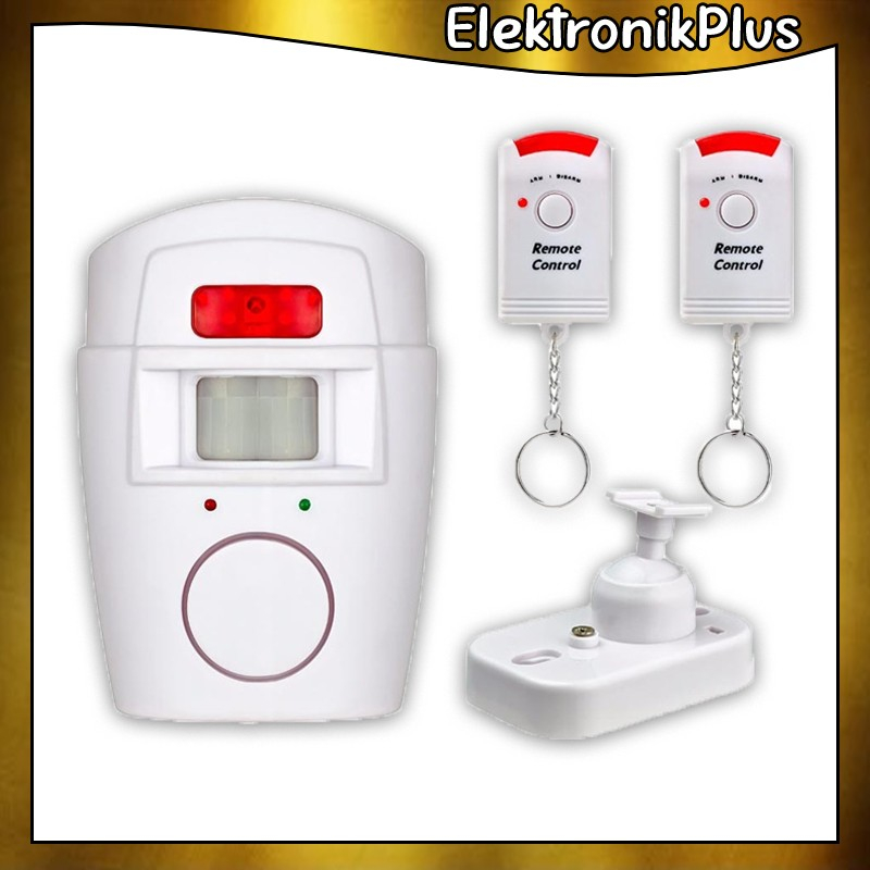Jual Alat Alarm Canggih Pengaman Anti Maling Infrared PIR Sensor Gerak ...