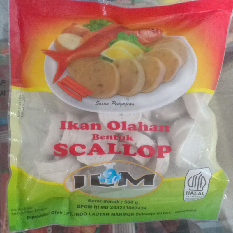 Jual Scallop Olahan Ikan Ilm Gr Shopee Indonesia