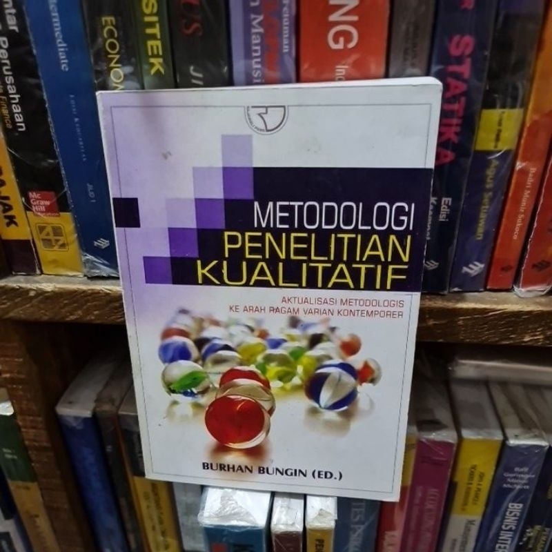 Jual Metodologi Penelitian Kualitatif By Burhan Bungin | Shopee Indonesia