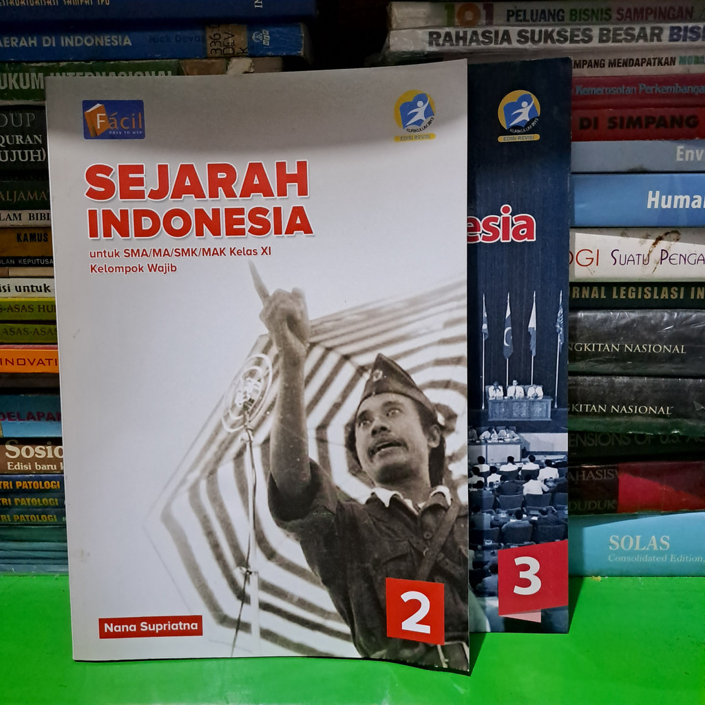 Jual BUKU BEKAS SEJARAH INDONESIA KELAS 1/2/3 SMA FACIL KURIKULUM 2013 ...