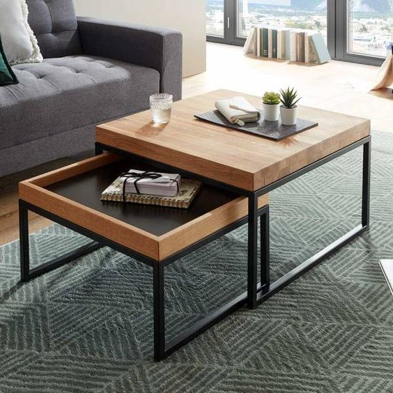 Jual meja tamu besi | meja tamu besi minimalis | meja tamu besi hollow