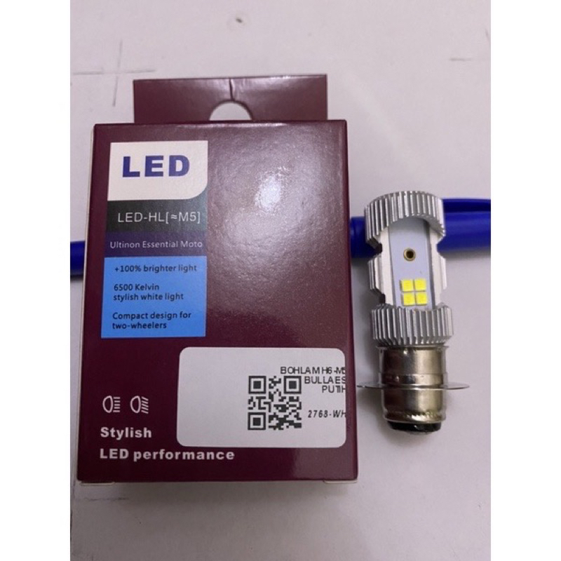 Jual bholam depan led M5 Original H6(metik/bebek) | Shopee Indonesia