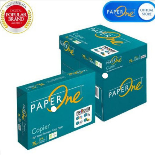 Jual Kertas HVS F4 70 / 75gr gram PAPER ONE (Rim) | Shopee Indonesia