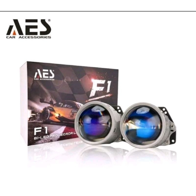 Jual AES F1 bi-LED projector lens 70W | Shopee Indonesia
