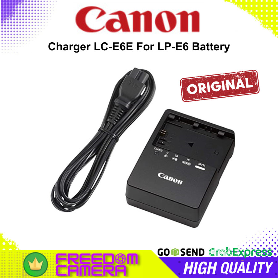 Jual Charger LCE6E For LPE6 Battery Canon LCE6 E Charger LPE6 Tanpa