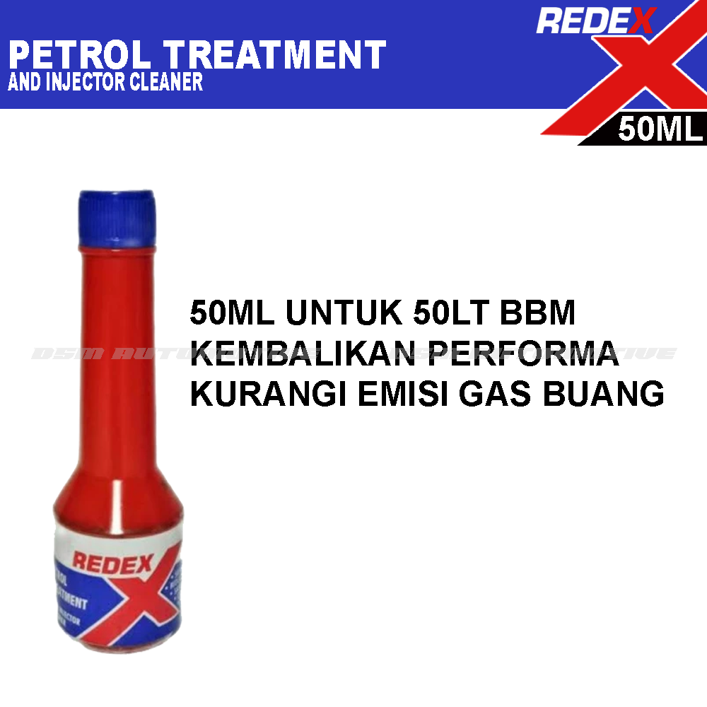 Jual Redex Petrol Treatment & Injector Cleaner 50 ml / Kemballikan