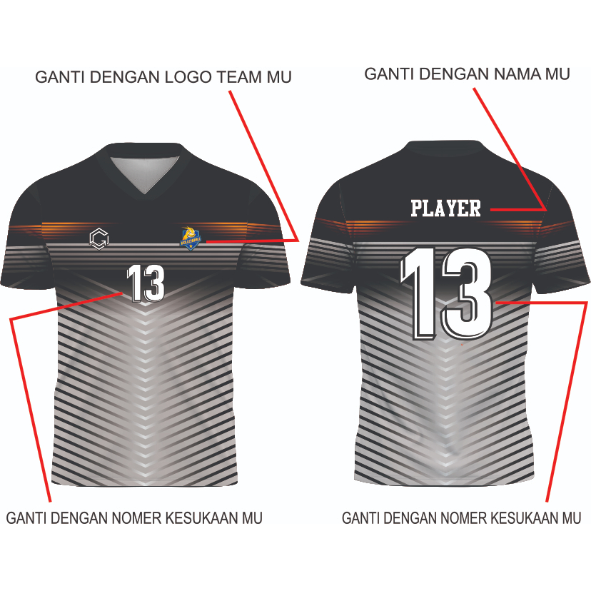 Jual Jersey Voli Costem Fullprinting Reques Nama Dan Nomer Jersey