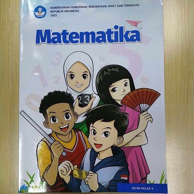 Jual Buku Matematika SD Kelas 5 Kurikulum Merdeka Penerbit Kementrian ...