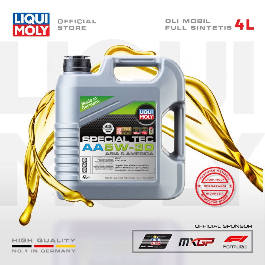 Jual Liqui Moly Special Tec AA 5W-30 4L - Oli Mobil 7616 | Shopee Indonesia