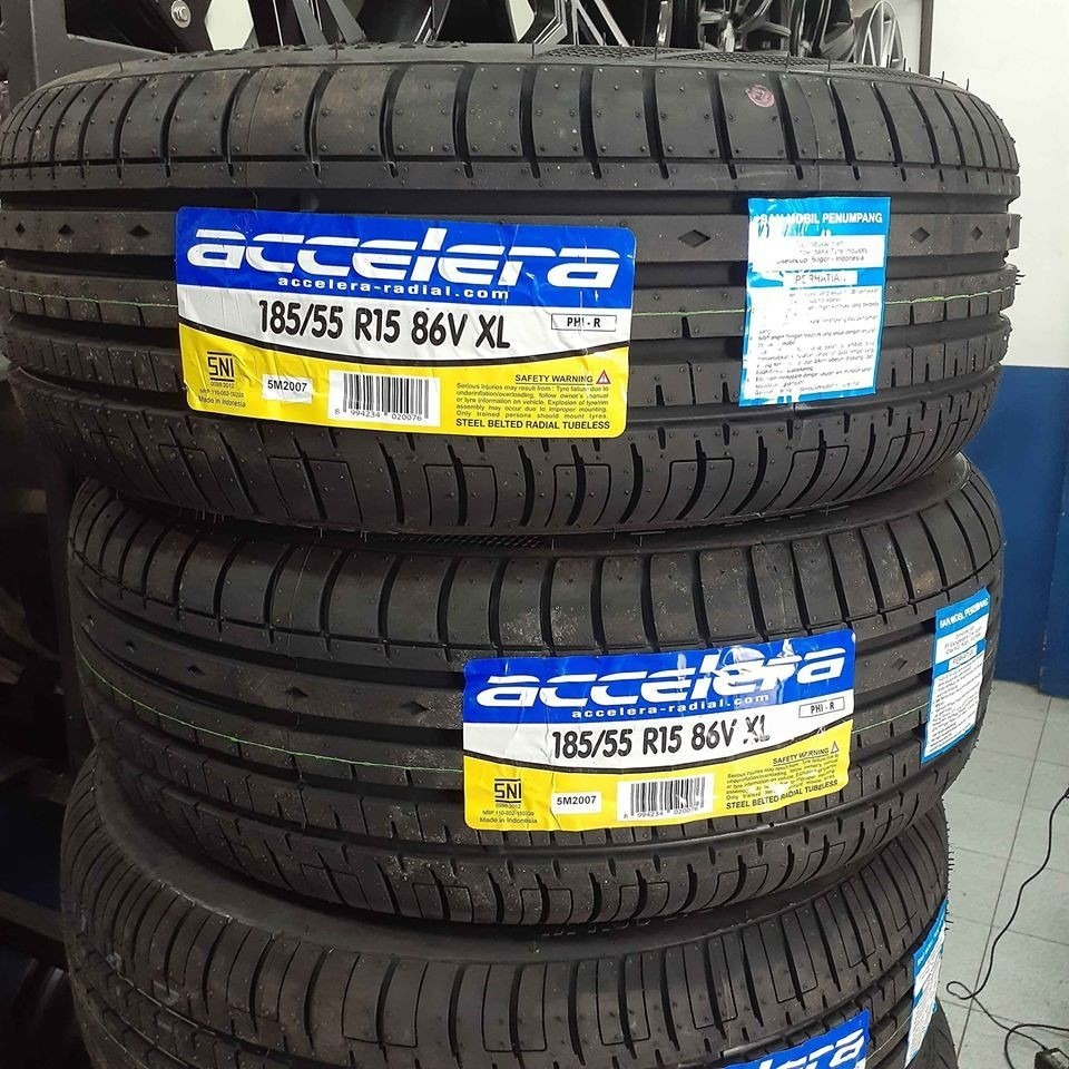 Jual Ban radial buat harian ukuran 185/55 R15 merk Accelera Ring 15 ...