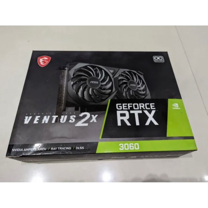 Jual VGA MSI GeForce RTX 3060 RTX3060 VENTUS 2X OC 12GB 12 GB | Shopee ...