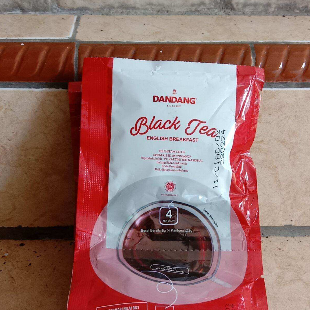 Jual TEH DANDANG BLACK TEA 4 KANTONG Shopee Indonesia