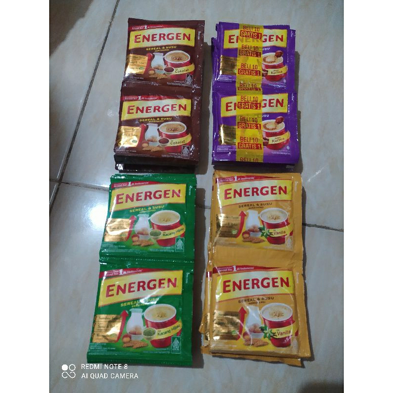 Jual Energen 30g Isi 10sachet Sereal Dan Susu Bersinergi Shopee Indonesia 3734