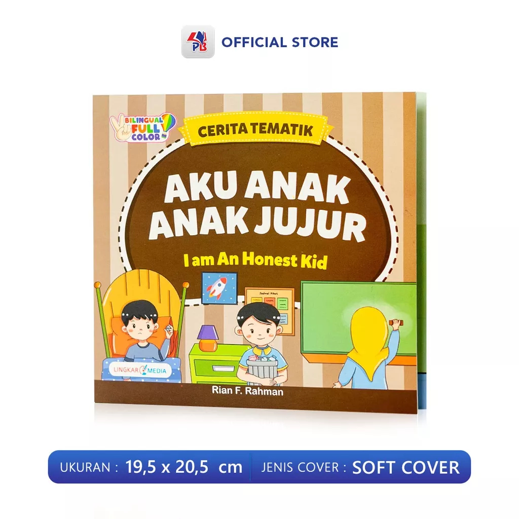 Jual Buku Cerita Anak Tematik Bergambar Bilingual Full Color/ Aku Dan ...