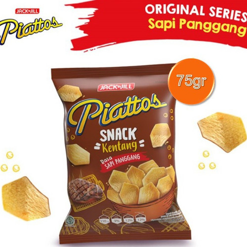 Jual SNACK PIATTOS 75G/Snack Kentang Enak/Snack Kentang Piattos ...