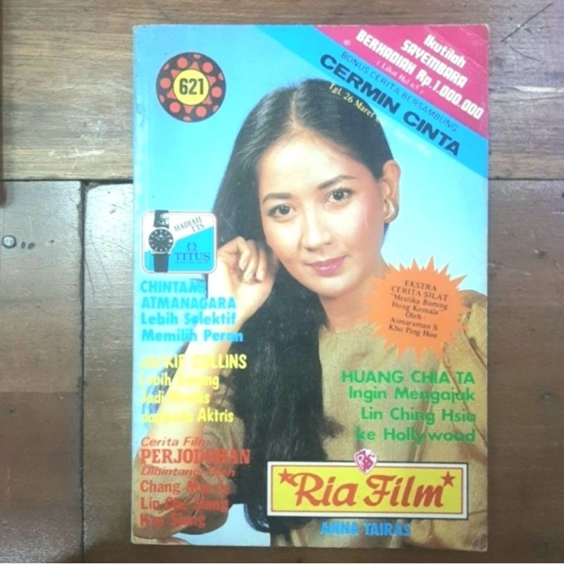 Jual Majalah RIA FILM 621 Anna Tairas | Shopee Indonesia