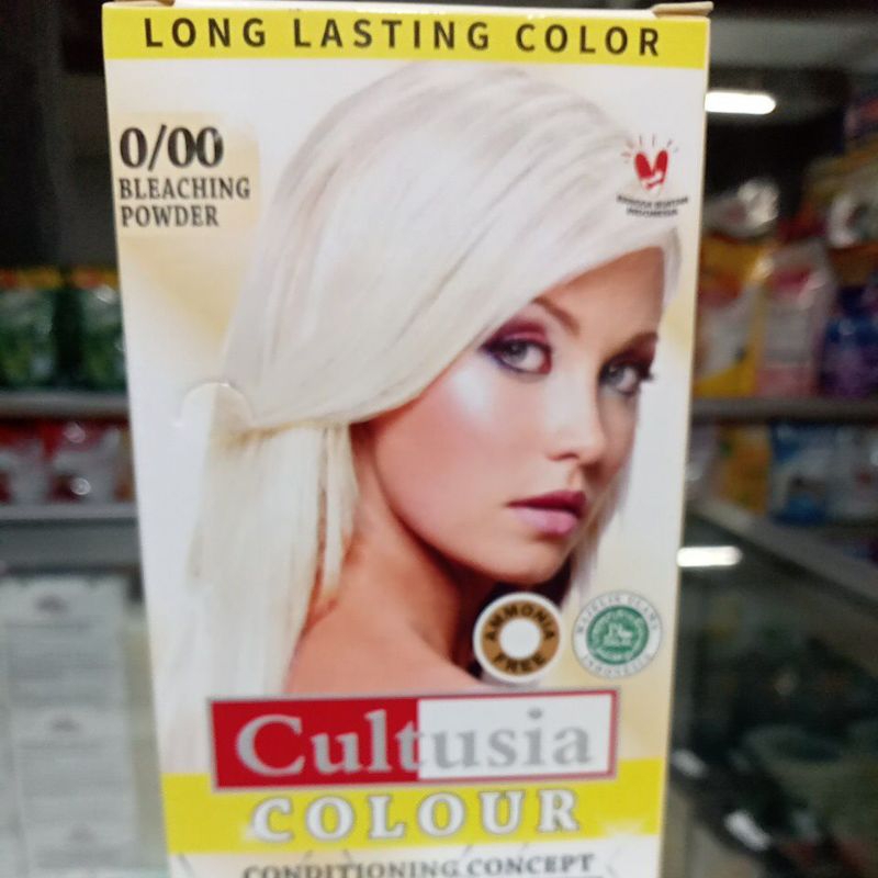 Jual Cat rambut Cultusia ( bleaching powder ) | Shopee Indonesia