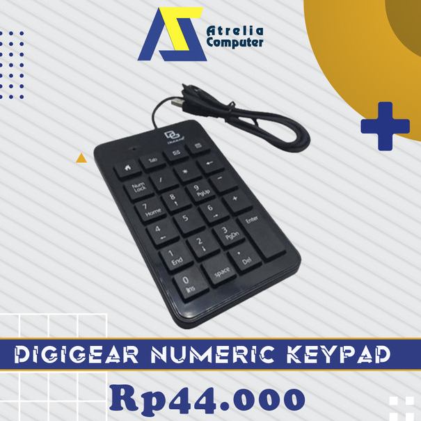 Jual DIGIGEAR NUMERIC KEYPAD | Shopee Indonesia