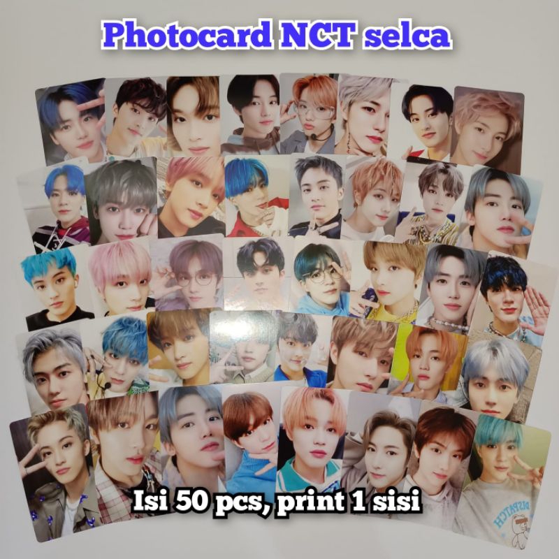 Jual Photocard Nct Isi Pcs Selca Nct Penshope Enh Pen T T