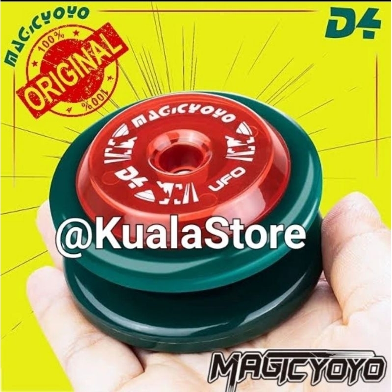 Jual Profesional Magic Yoyo Original D4 UFO OneThird Responsive Looping