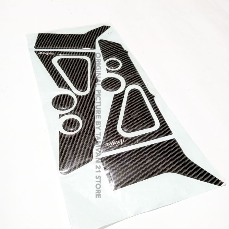 Jual SEPASANG STIKER CARBON KARBON RANGKA FRAME NINJA R SS | Shopee ...