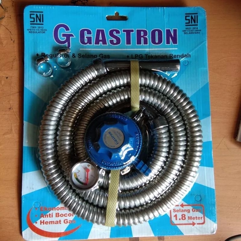 Jual Paket Selang Gas Regulator Gastron SNI | Shopee Indonesia
