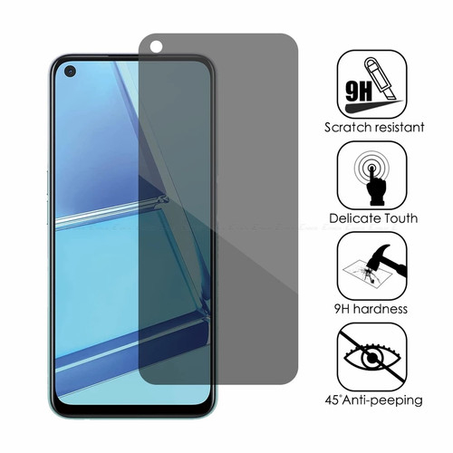 Jual Oppo Tg Privacy Kaca Tanpa List Hitam Premium Tempered Glass Anti