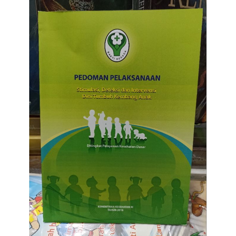 Jual BUKU SDIDTK - BUKU PEDOMAN PELAKSANAAN STIMULASI, DETEKSI DAN ...