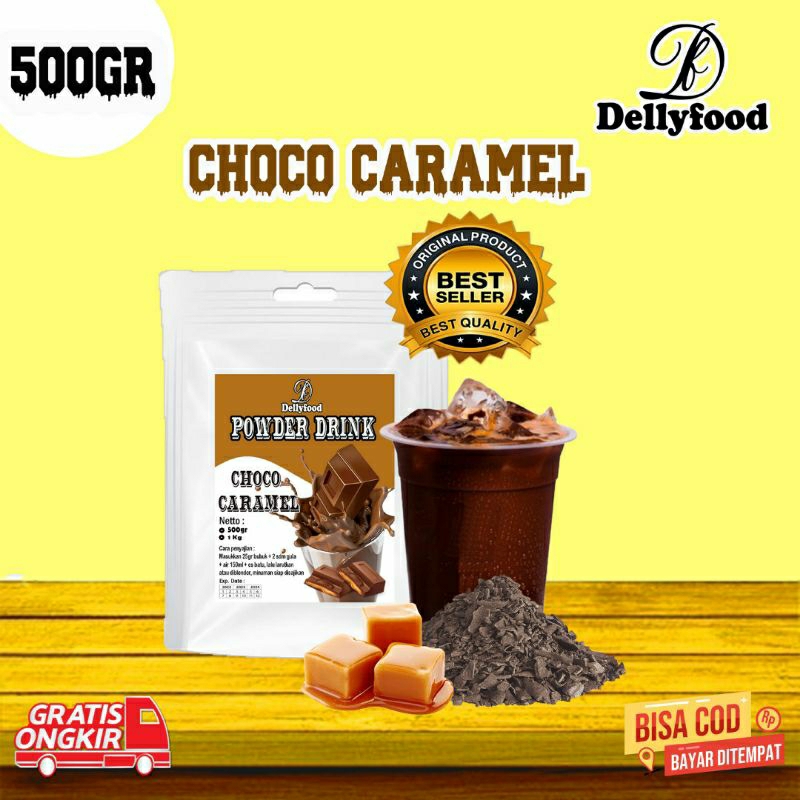 Jual Powder Drink / Bubuk Minuman Rasa Choco Caramel 500gr | Shopee ...