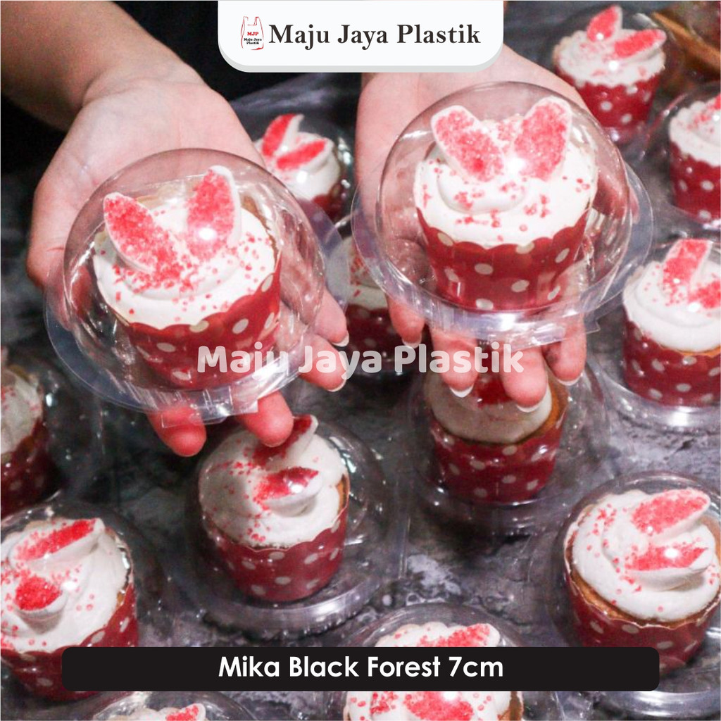 Jual Mika kue tart mini isi 20pcs / cake tray black forest kecil