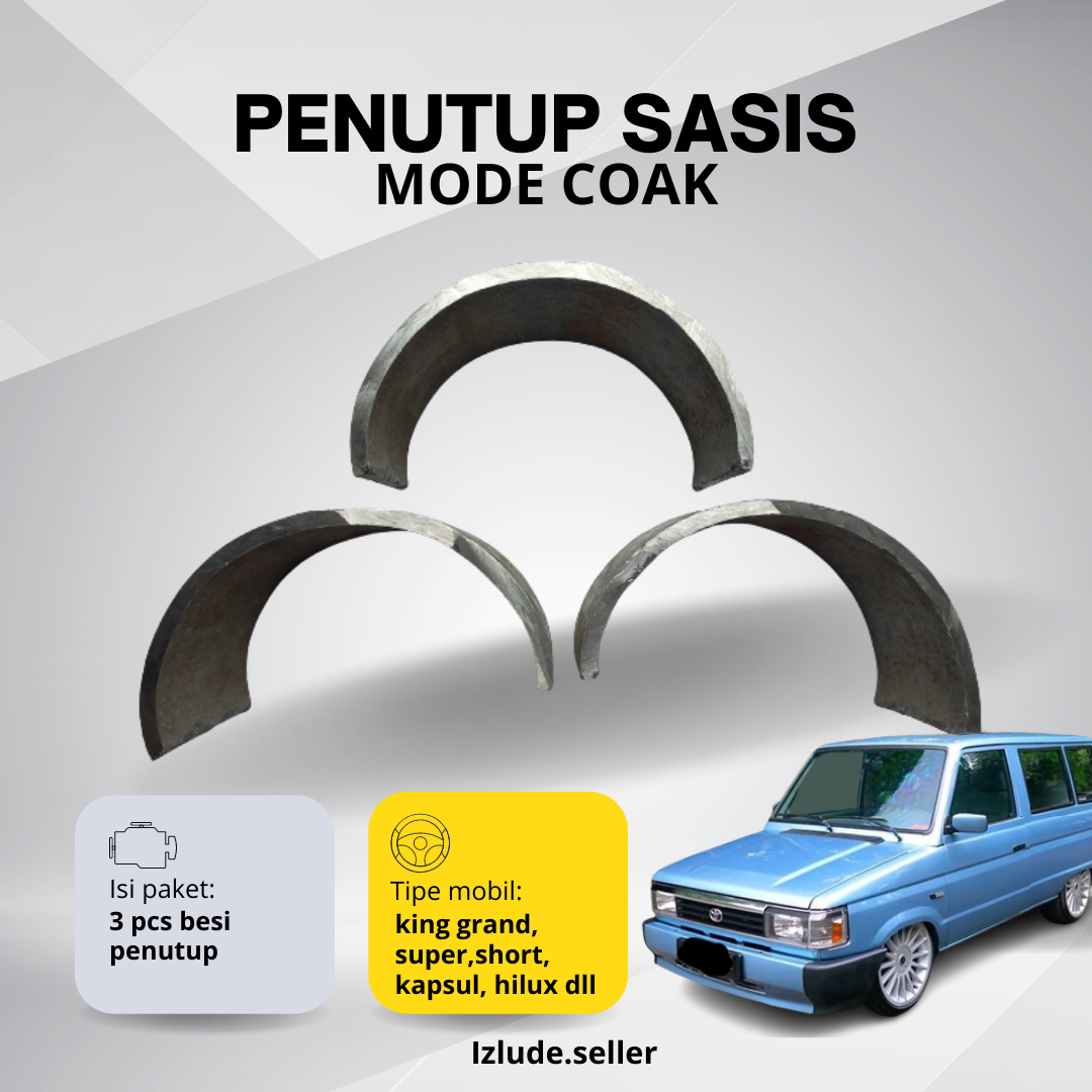 Jual Penutup sasis mode coak (coak sasis kijang grand, super, short ...