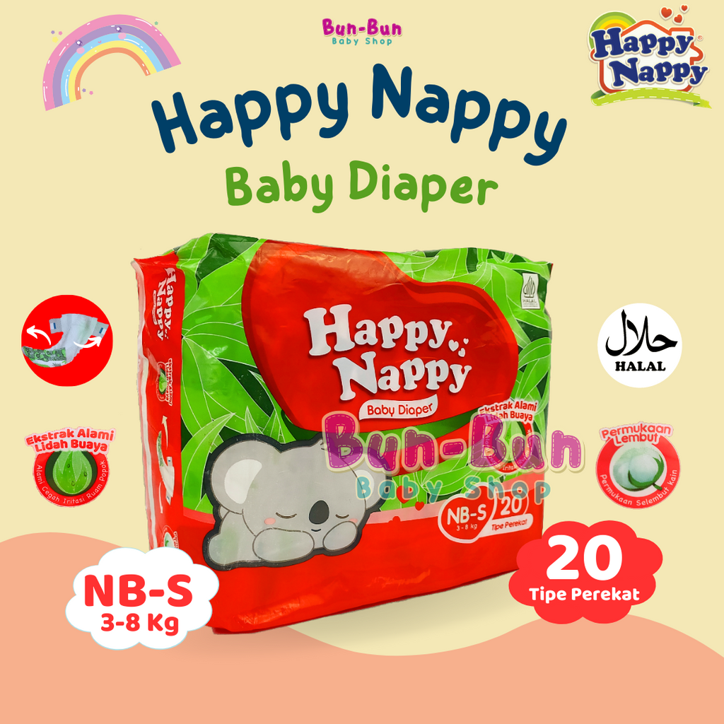 Pampers newborn happy store nappy