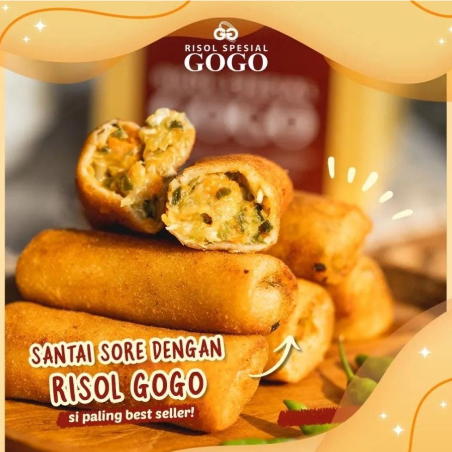 Jual Risol Gogo asli dari Medan 1 box isi 10pcs | Shopee Indonesia