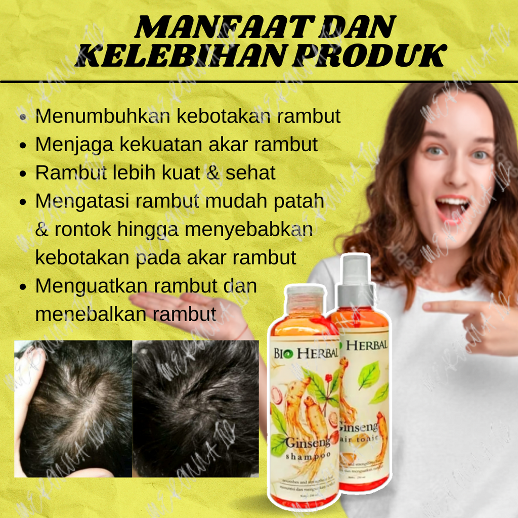 Jual PAKET 2 IN 1 RAMBUT RONTOK - PENUMBUH RAMBUT - PENGUAT RAMBUT ...