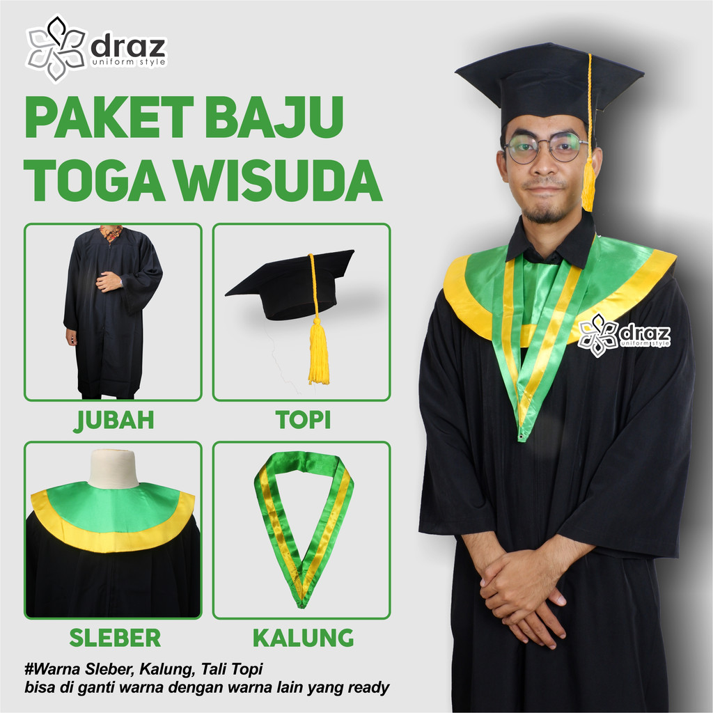 Jual Paket Toga Wisuda Jual Paket Toga Wisuda Paket Perlengkapan Wisuda ...