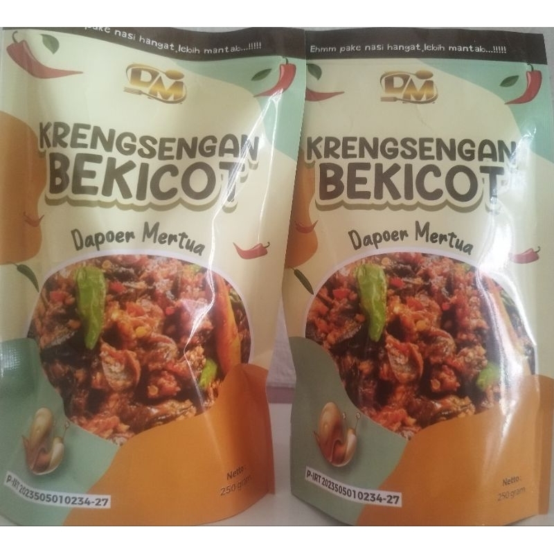 Jual KRENGSENGAN BEKICOT / Rica bekicot 250 gram | Shopee Indonesia