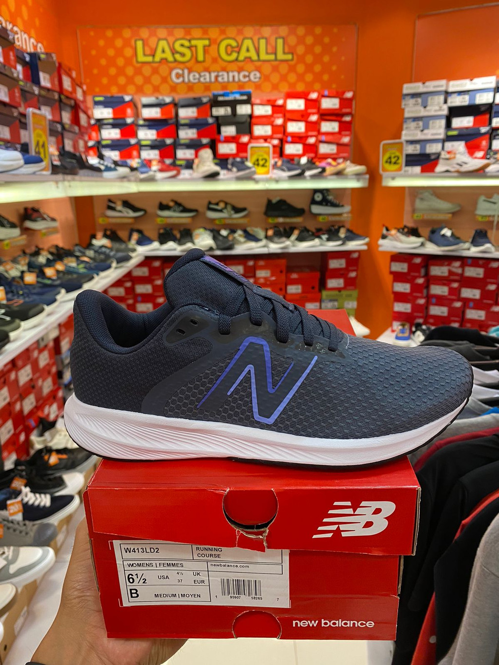 New balance running on sale course