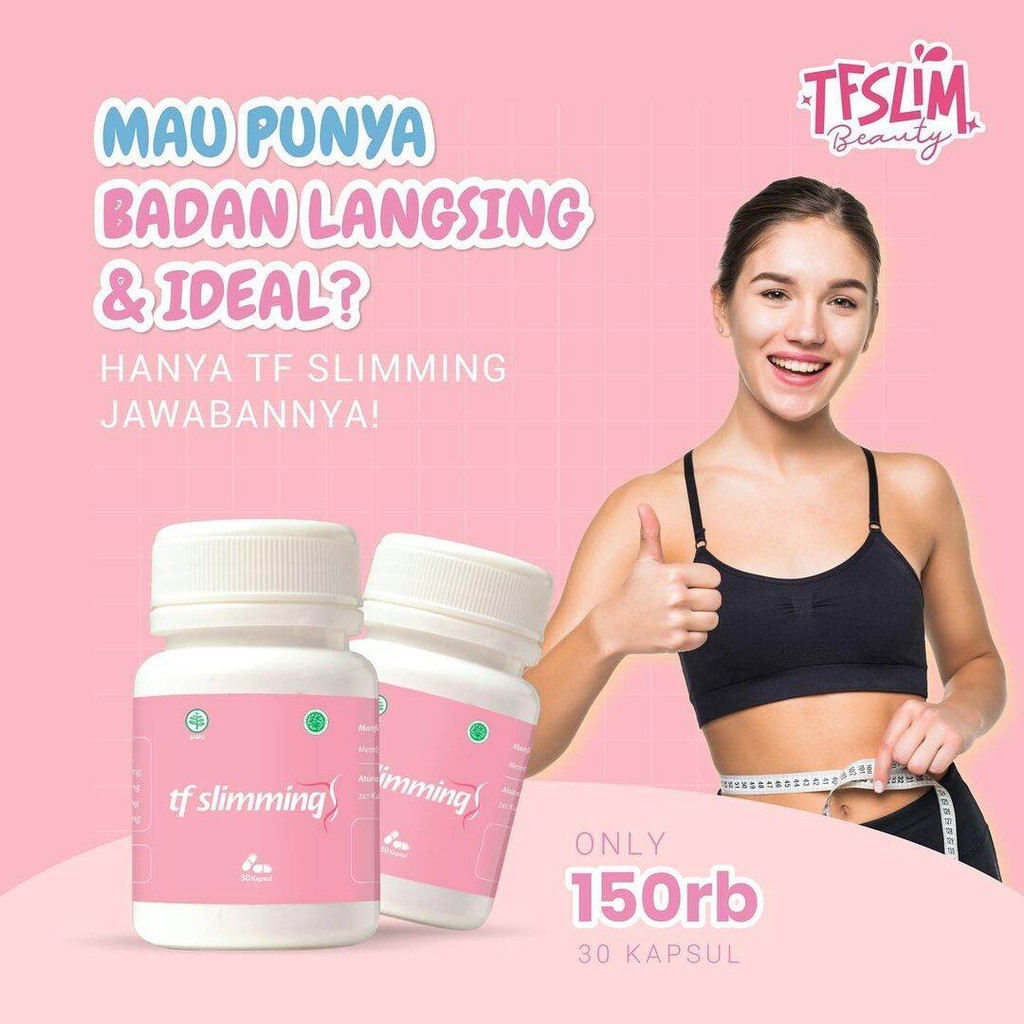 Jual Suplement Pelangsing Tf Slimming Penurun Berat Badan Pembakar