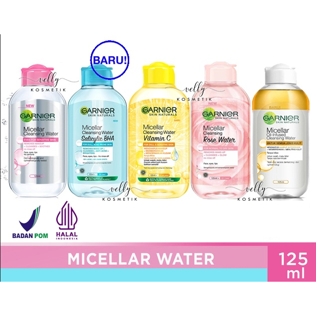 Jual Garnier Micellar Water 125ml&amp;50ml | Shopee Indonesia
