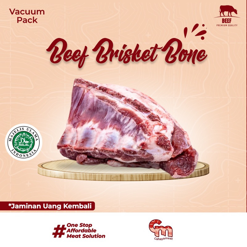 Jual Daging Iga Sapi Muda Import Aus Beef Brisket Bone Aus Tulang