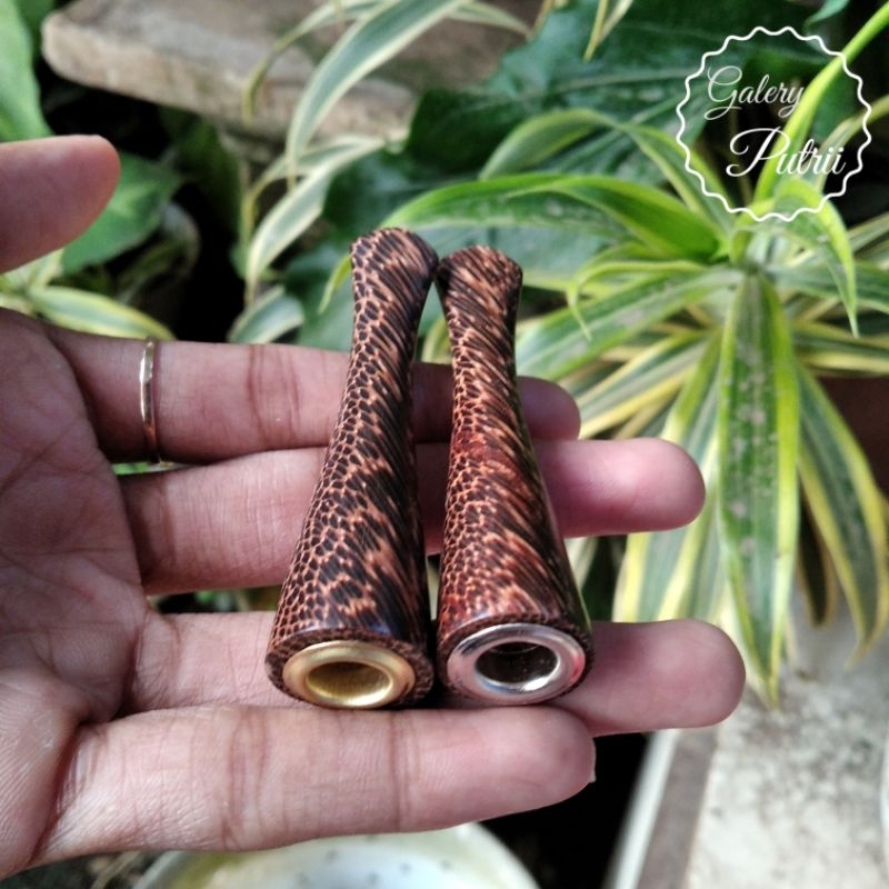 Jual Pipa Once Pipa Rokok Kayu Liwung Hitam P Shopee Indonesia