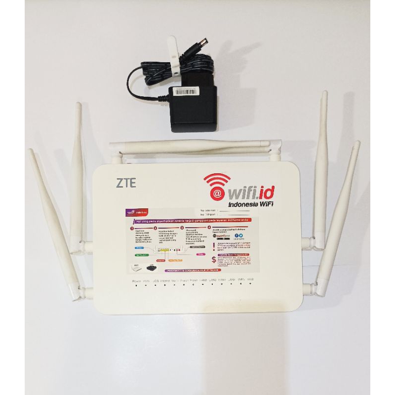 Jual Router ZTE F670 Dualband 6 antena | Shopee Indonesia