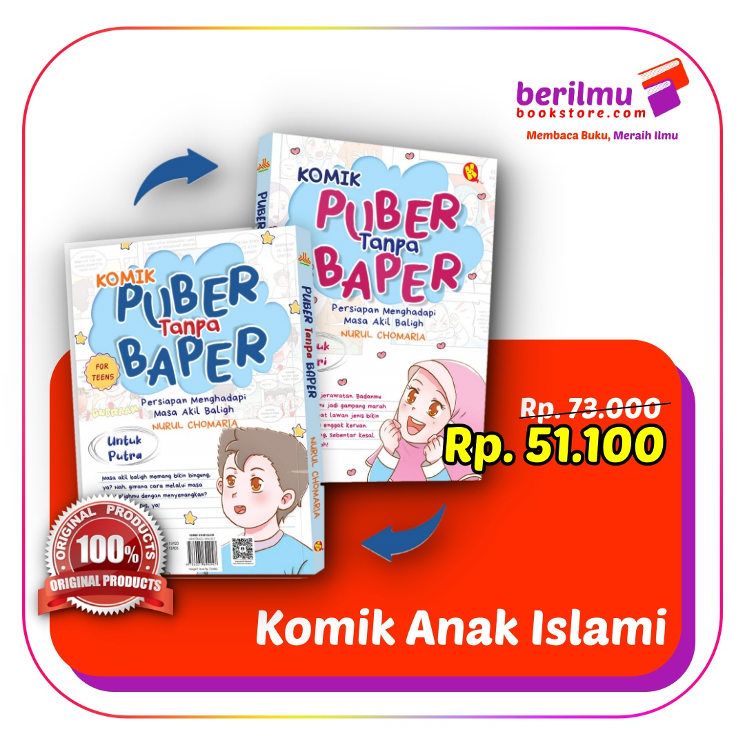 Jual Komik 2in1 Puber Tanpa Baper | Cover Bolak Balik putra putri ...