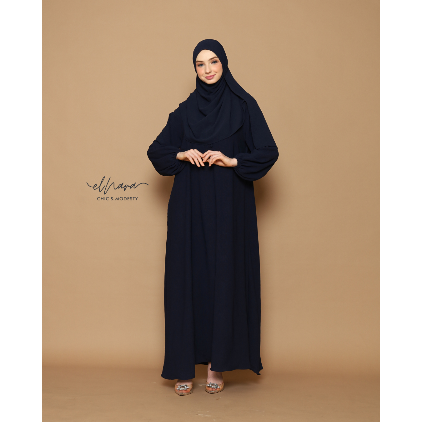 Jual Jasmine Dress Set Pashmina Gamis Crinkle Premium Airflow Ori