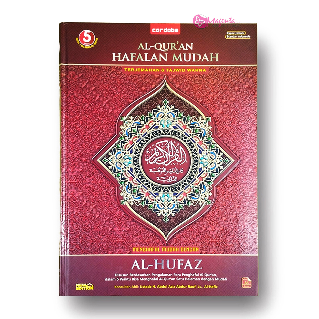 Jual Al Quran Hafalan Mudah Terjemahan & Tajwid Warna Al Hufaz ( Besar ...