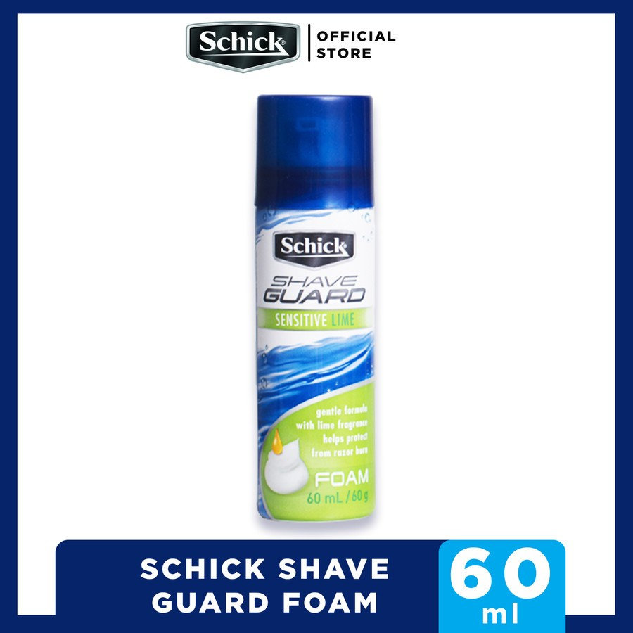 Jual Schick Shave Guard Foam Lime 60 mL / 60 g Shopee Indonesia