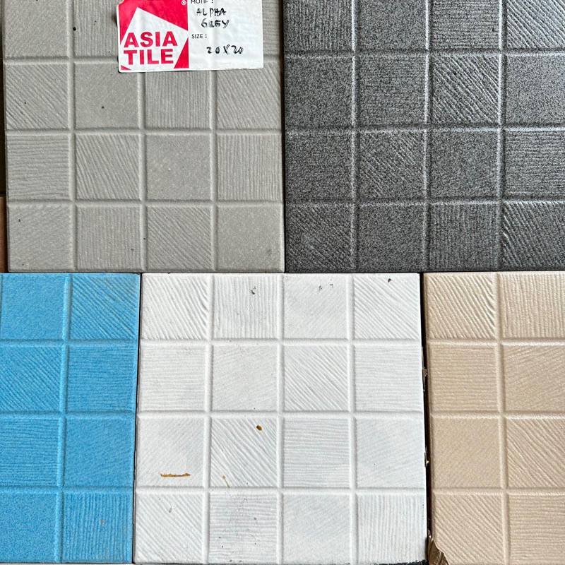 Jual KERAMIK LANTAI KAMAR MANDI ALPHA 20x20 / KERAMIK LANTAI KASAR