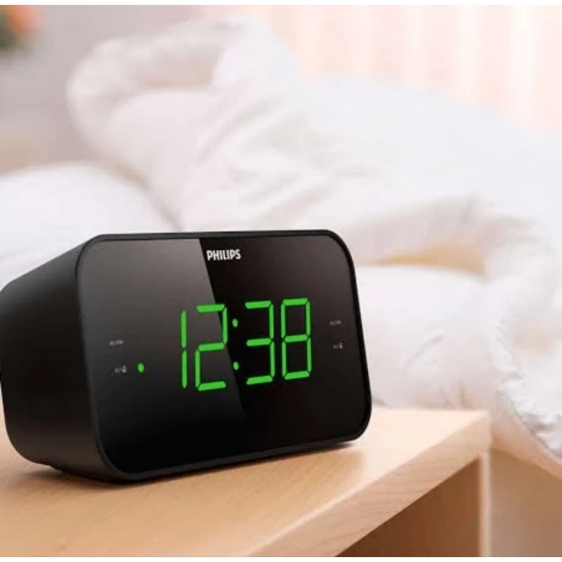 Jual PHILIPS JAM MEJA RADIO CLOCK TAR 3306 | Shopee Indonesia