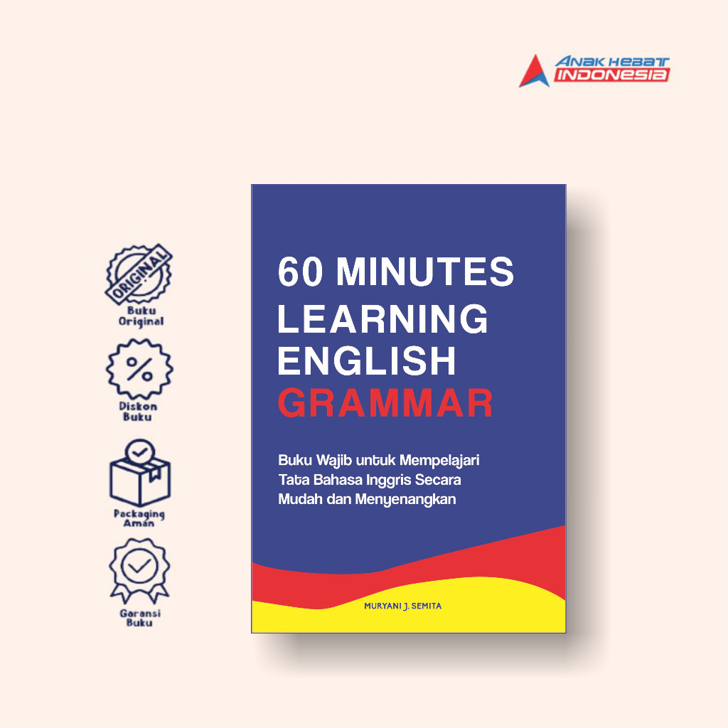 Jual Buku 60 Minutes Learning English Grammar Buku Wajib Untuk